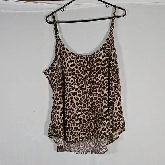 Torrid Leopold Print Cami Tank Top Size 3 - Picture 6 of 6